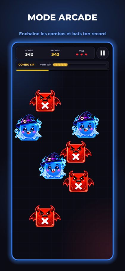 Mode Arcade, Don’t Tap Red